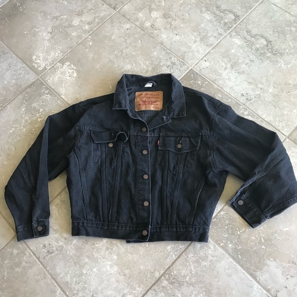 Vintage Levi’s Black Denim Jacket